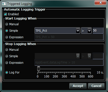 TriggeredLogging